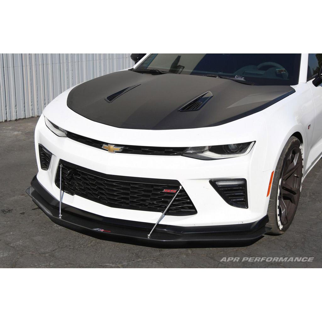 Carbon Fiber Front Wind Splitter-2016-2018 Chevrolet Camaro SS 1LE