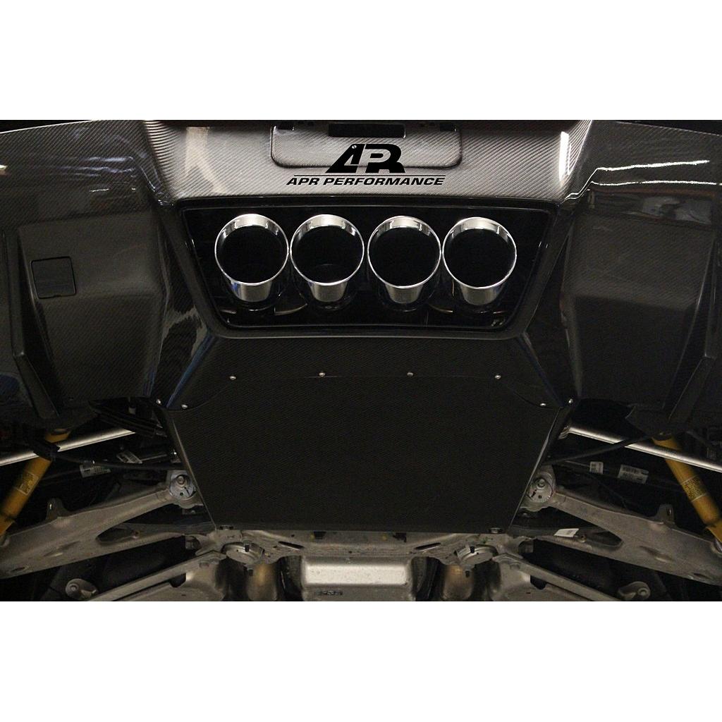 Carbon Fiber Rear Diffuser Undertray-Chevrolet C7 Corvette