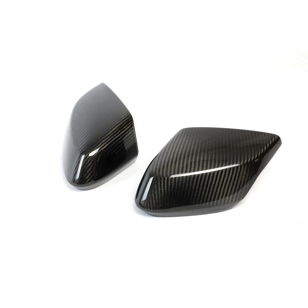 Carbon Fiber Replacement Mirror Covers-Chevrolet C8 Corvette (All)