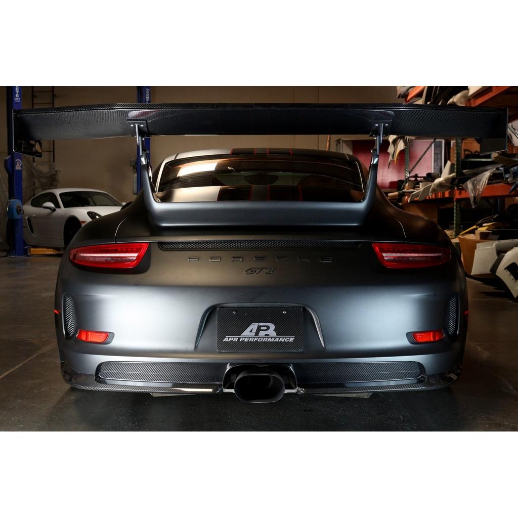 Carbon Fiber Rear Diffuser - 2013-2016 Porsche 991.1 GT3