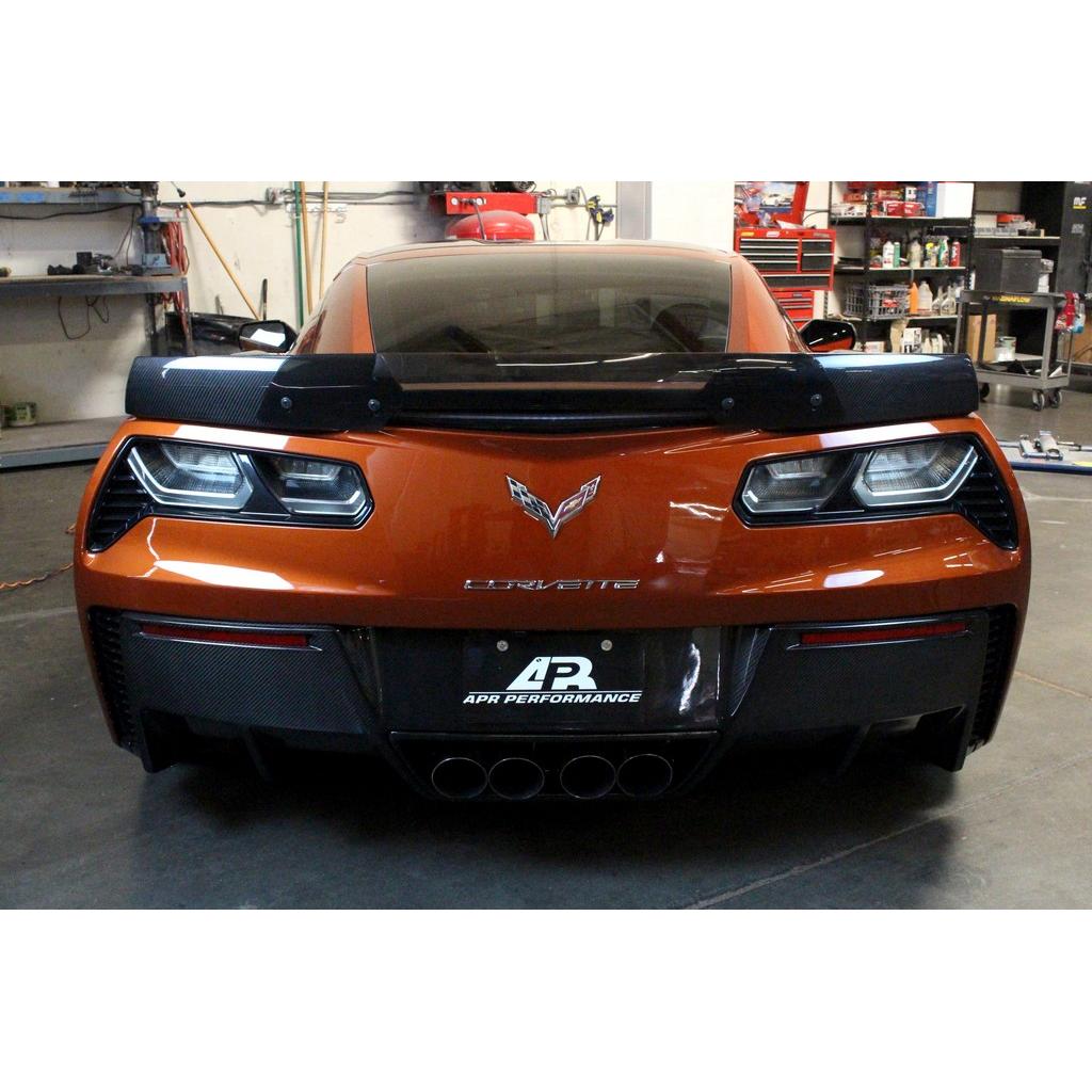 Carbon Fiber Rear Deck Track Pack Spoiler- Chevrolet C7 Corvette Z06