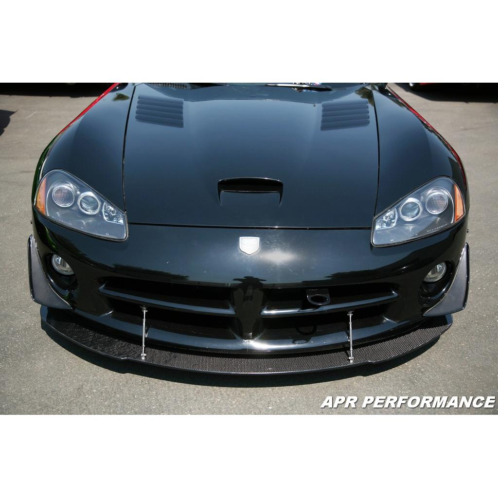 Carbon Fiber Front Wind Splitter w. Honeycomb Core -2003-2010 Dodge Viper SRT-10