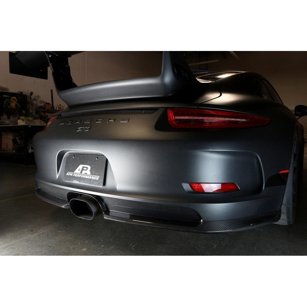 Carbon Fiber Rear Diffuser - 2013-2016 Porsche 991.1 GT3