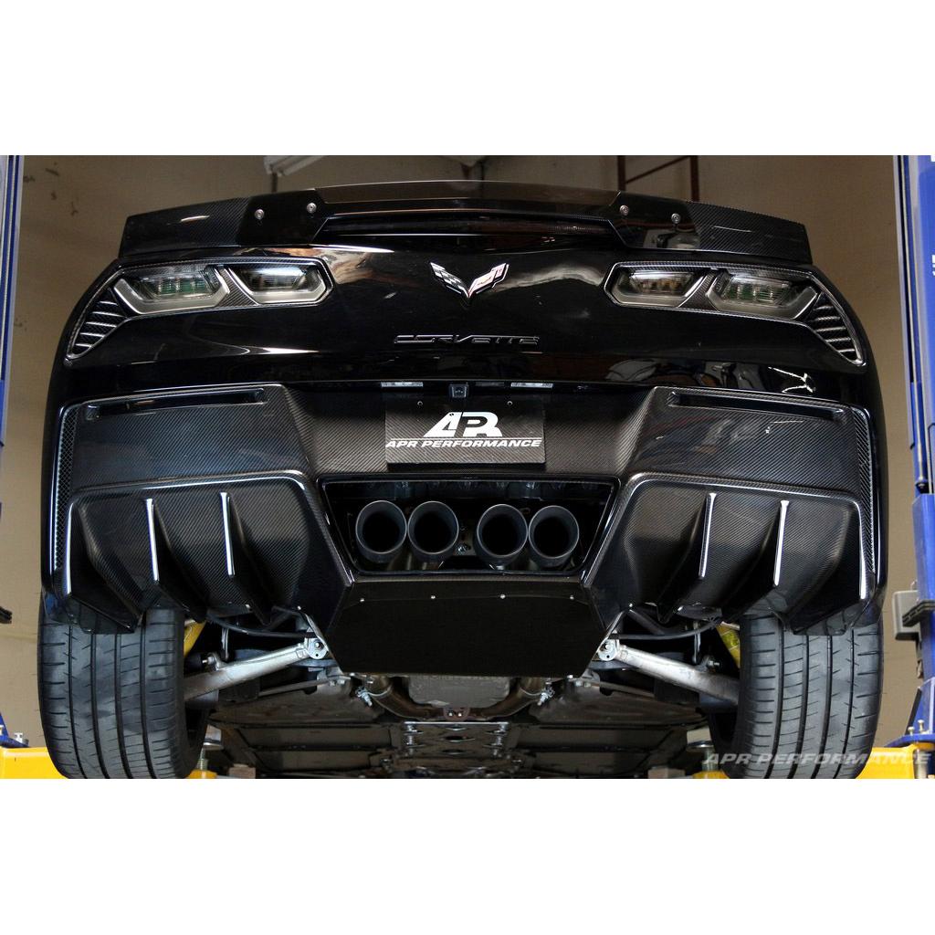 Carbon Fiber Rear Diffuser (Version 2)-Chevrolet C7 Corvette Z06