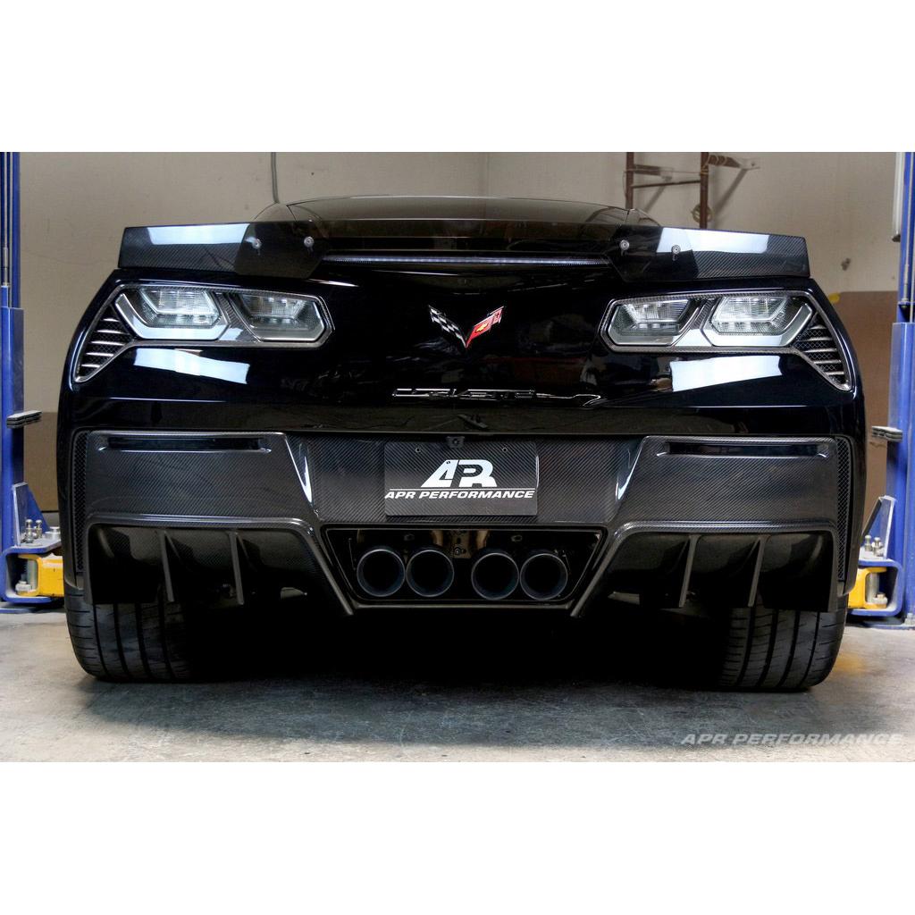 Carbon Fiber Rear Diffuser (Version 2)-Chevrolet C7 Corvette Z06