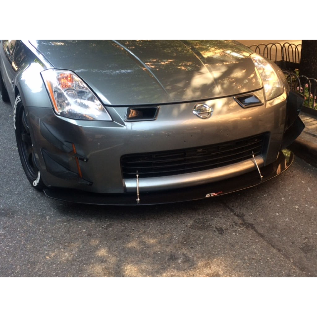 Carbon Fiber Front Wind Splitter - 2002-2008 Nissan 350Z