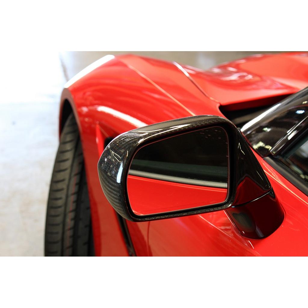 Carbon Fiber Replacement Mirrors-Chevrolet C7 Corvette Stingray / Z06