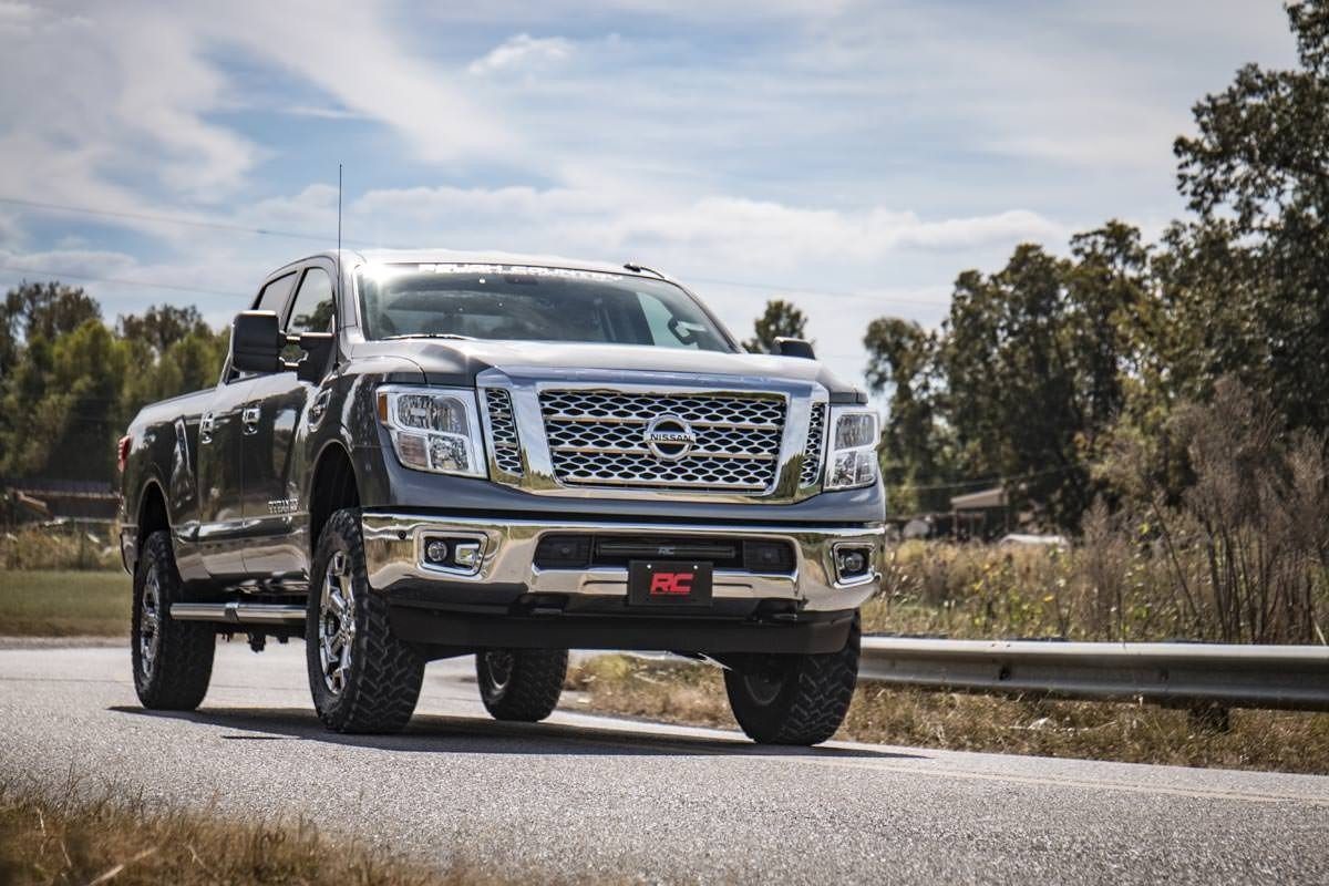 Rough Country 3 Inch Lift Kit | Nissan Titan XD 2WD/4WD (2016-2024)