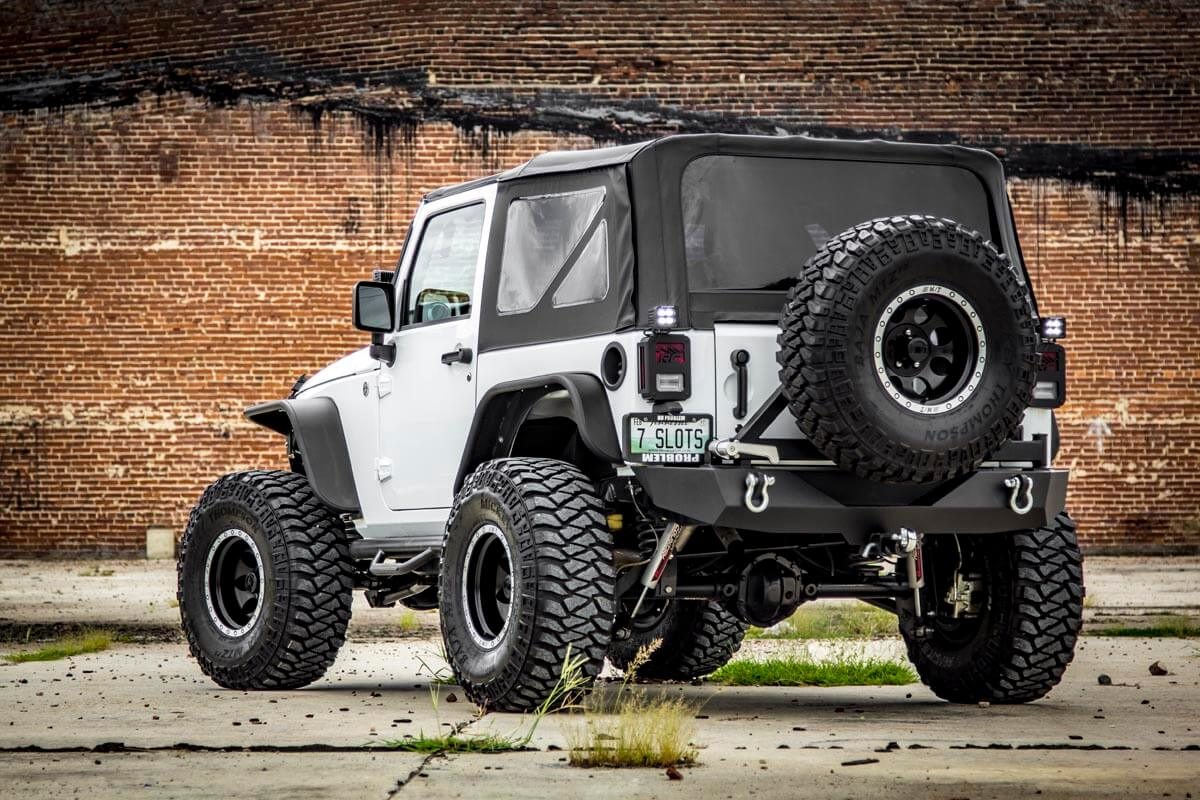 Rough Country 4 Inch Lift Kit | 2-Door | Jeep Wrangler JK 4WD (2007-2018)