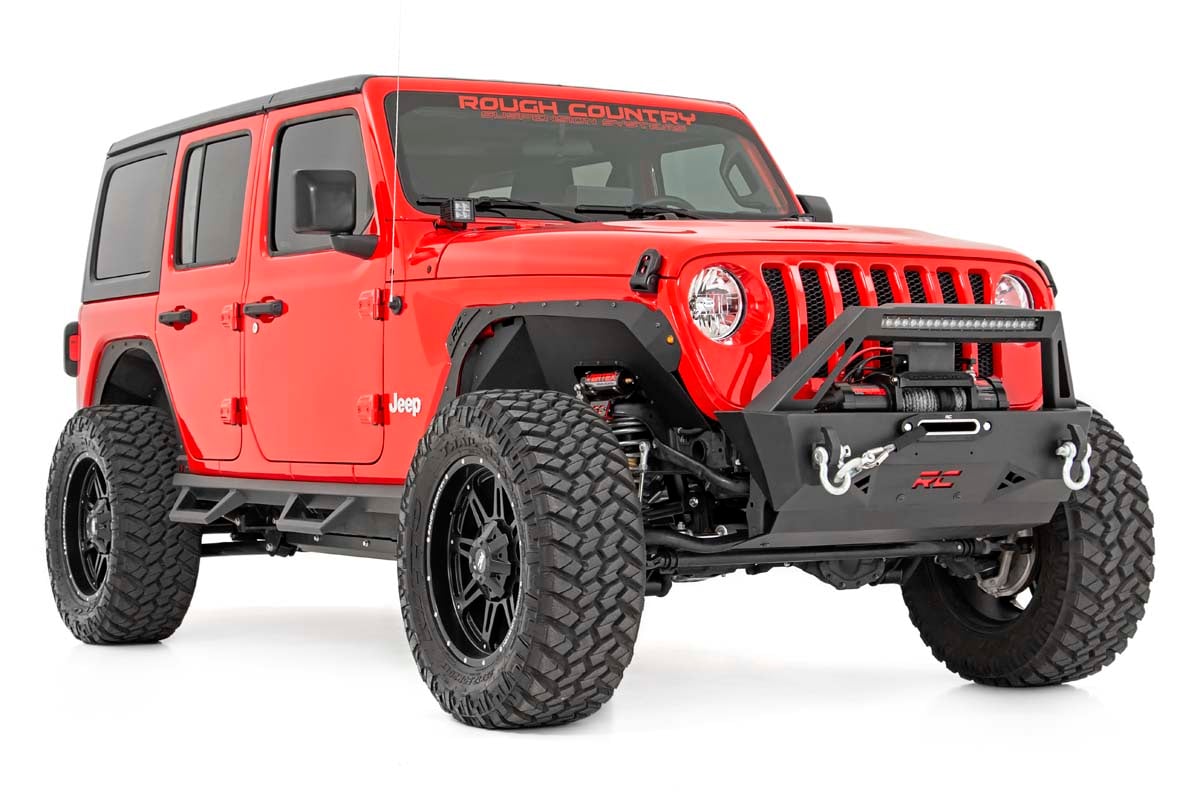 Rough Country 3.5 Inch Lift Kit | 4-Door | Jeep Wrangler Unlimited 4WD (24-26)