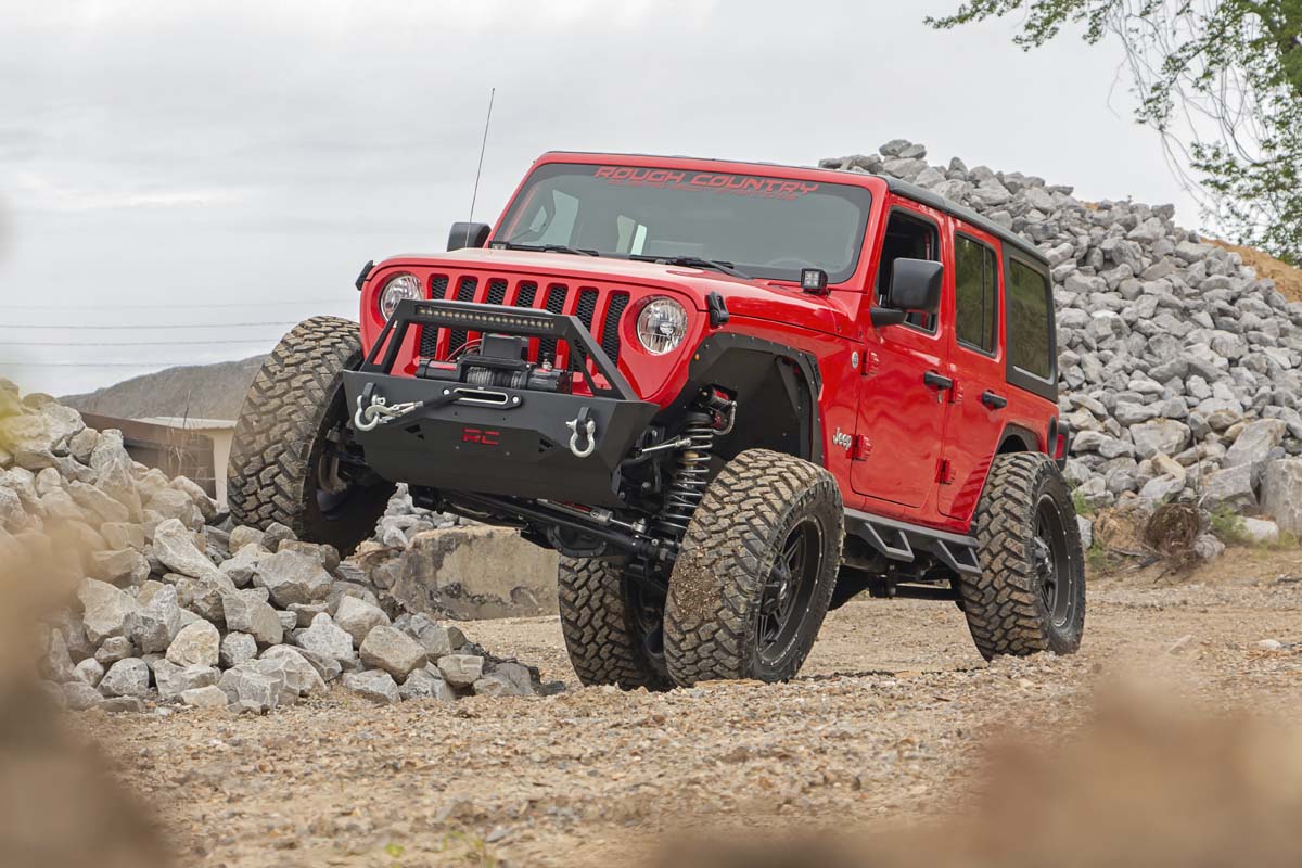 Rough Country 6 Inch Lift Kit | 4-Door | Long Arm | Jeep Wrangler Unlimited JL 4WD (2018-2023)