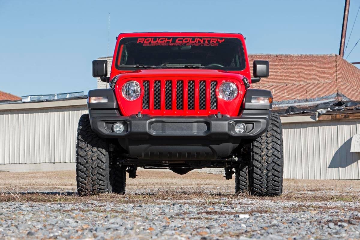 Rough Country 2.5 Inch Lift Kit | 2-Door | Jeep Wrangler JL 4WD (2018-2023)