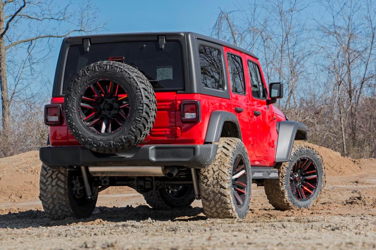 Rough Country 3.5 Inch Lift Kit | 4xe | 4-Door | Jeep Wrangler JL 4WD (2024-2025)