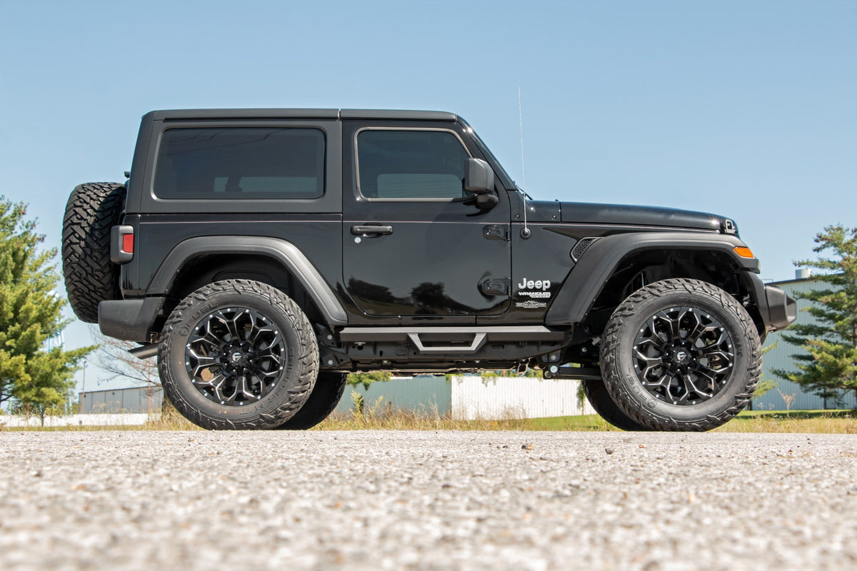 Rough Country 2.5 Inch Lift Kit | 2-Door | Jeep Wrangler JL 4WD (2024-2026)