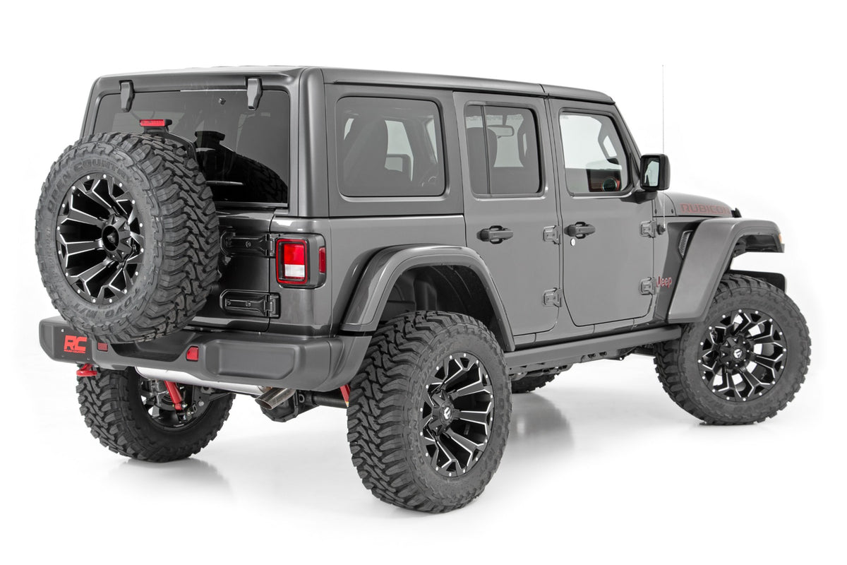 Rough Country 2.5 Inch Lift Kit | 4-Door | Jeep Wrangler Unlimited Rubicon 4WD (2024-2026)