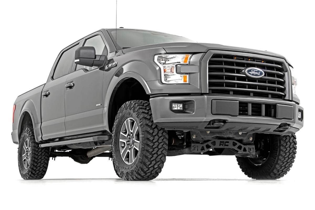 Rough Country 4 Inch Lift Kit | Ford F-150 4WD (2015-2020)