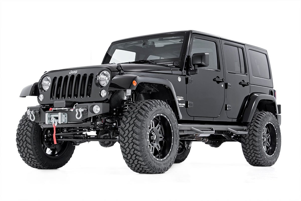 Rough Country 3.5 Inch Lift Kit | 4-Door | Jeep Wrangler JK 2WD/4WD (2007-2018)