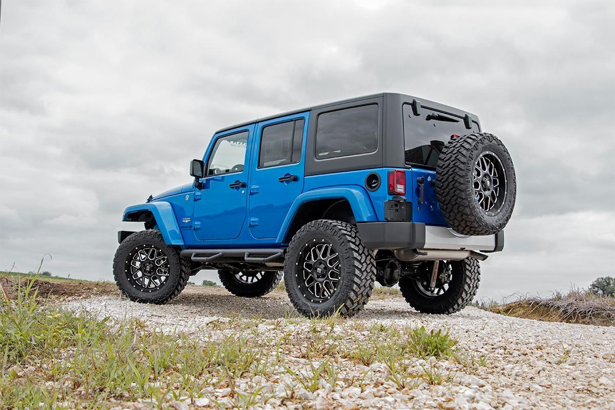 Rough Country 3.5 Inch Lift Kit | 4-Door | Jeep Wrangler JK 2WD/4WD (2007-2018)