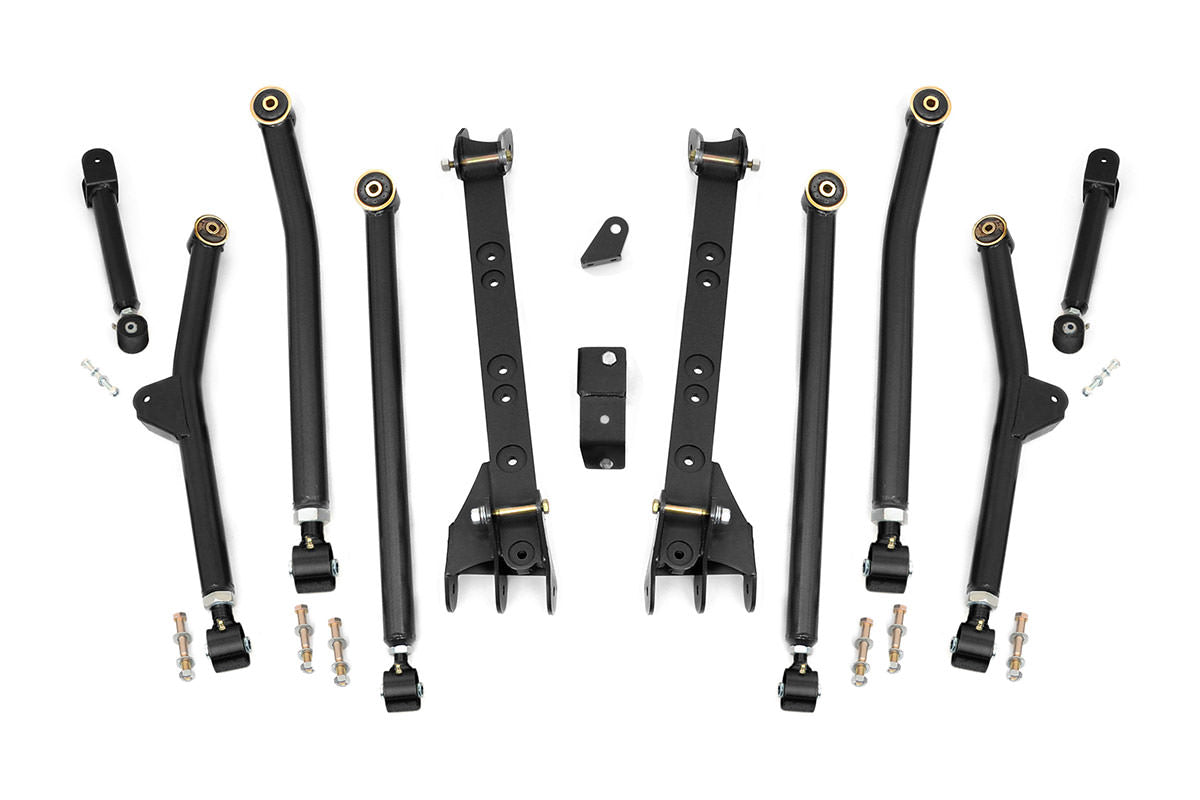 Rough Country Long Arm Upgrade Kit | 4-6 Inch Lift | Jeep Wrangler Unlimited 4WD (04-06)