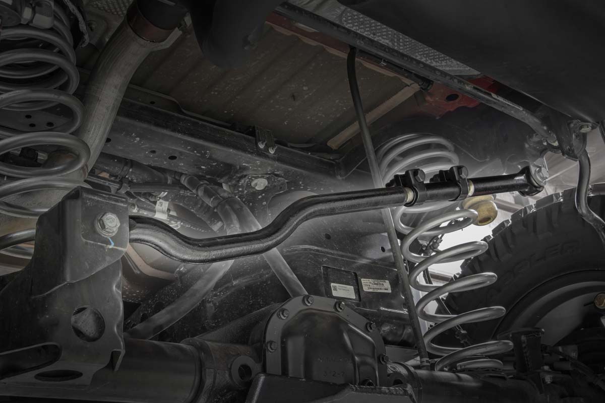 Rough Country Track Bar | Forged | Rear | 0-6 Inch Lift | Jeep Wrangler JL (18-26)/Wrangler Unlimited (18-26)