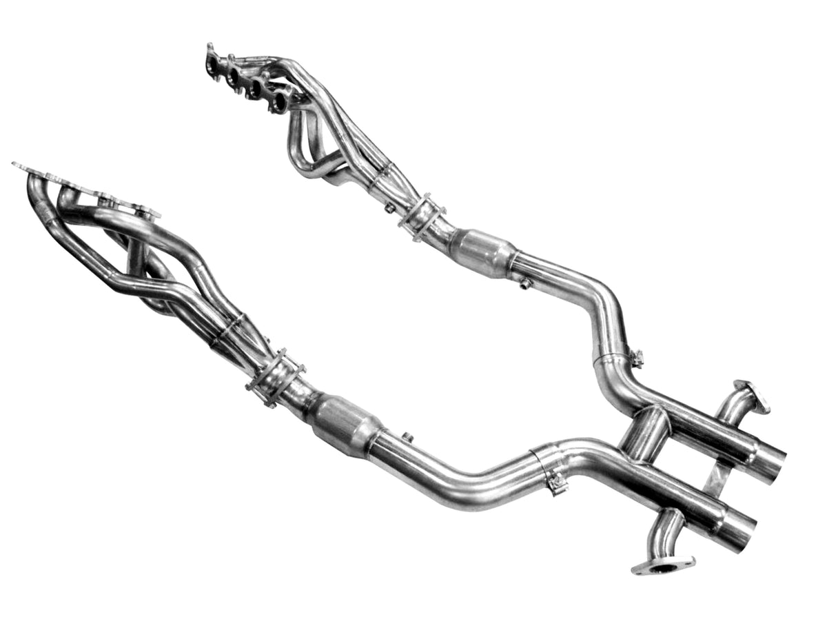 Kooks 1-3/4" Header and Catted (H) Connection Kit. 2012-2013 302 Boss Mustang 5.0L — 1141H280