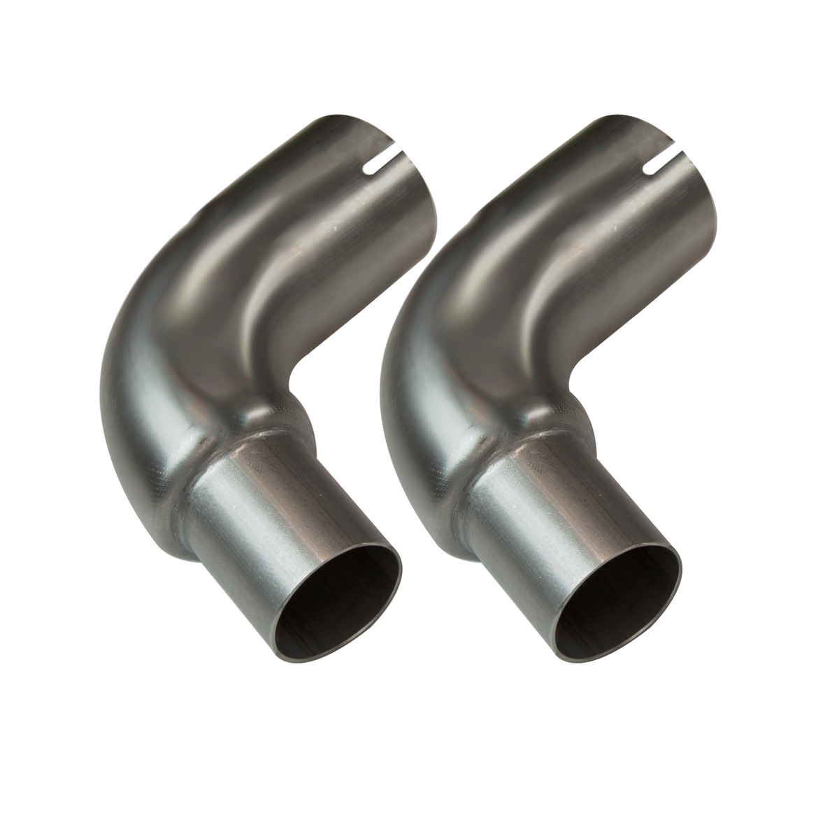 Kooks PAIR of 3" x 2-1/2" SS Connection Adapters. Fits 2016-2020 Mustang GT350 5.2L — 11513020-2