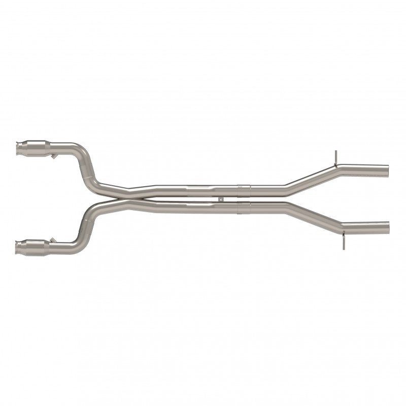 Kooks 3" SS GREEN Catted Header-Back Exh. 2016-2024 Camaro SS/ZL1. (Factory Mufflers) — 22605381