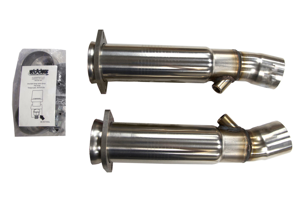 Kooks 3" SS Competition Only OEM Connection Pipes. 2004-2007 Cadillac CTS-V 5.7L/6.0L — 23103100
