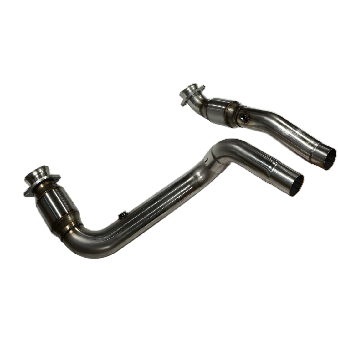Kooks 3" GREEN Catted Conn. Pipes. 2023+ Cadillac Escalade V. Req. Kooks Headers. — 28643300