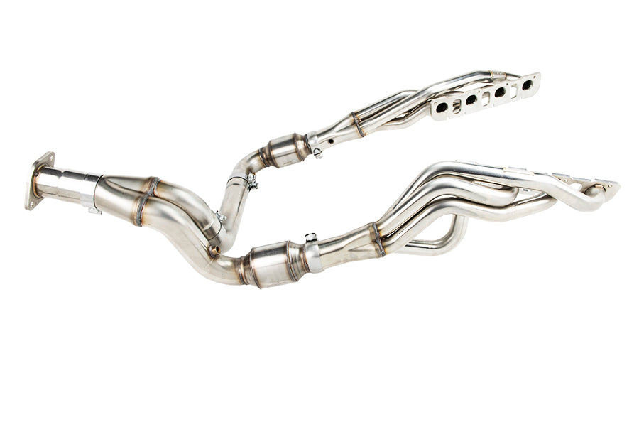 Kooks 2019-2024 Ram 1500 5.7L HEMI. 1-7/8" Stainless Headers & Ultra-GREEN Y-Pipe kit. — 3520H430