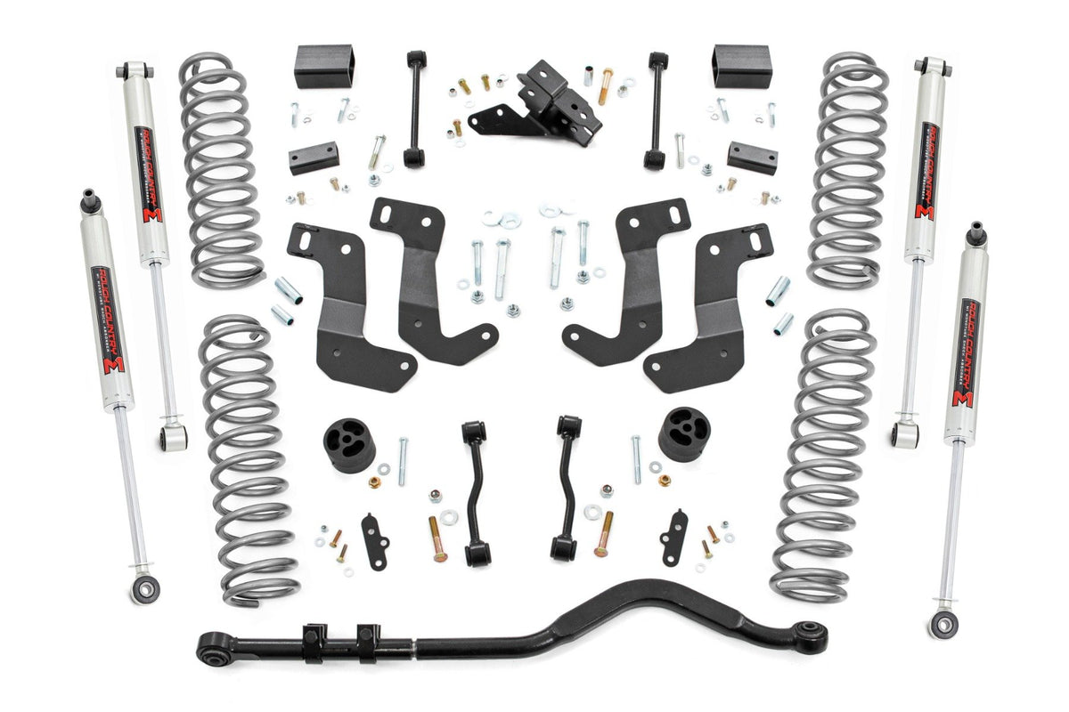 Rough Country 3.5 Inch Lift Kit | 4xe | 4-Door | Jeep Wrangler JL 4WD (2024-2025)