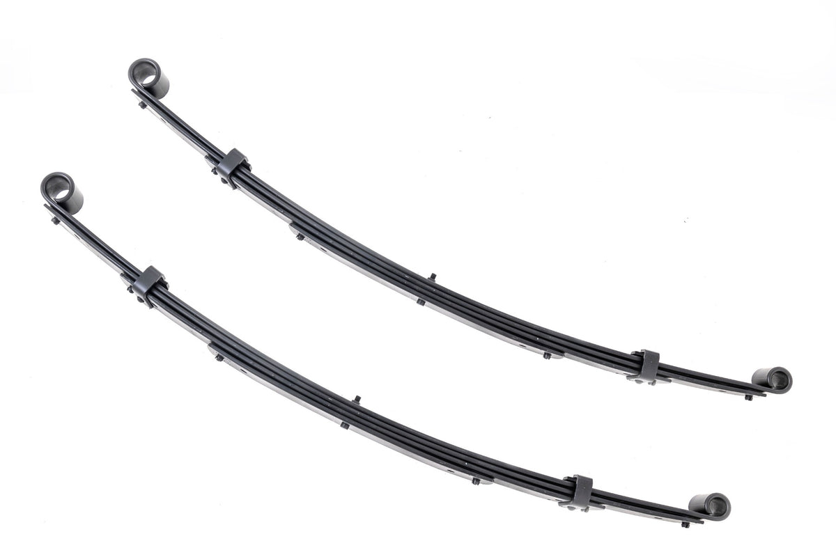 Rough Country Front Leaf Springs | 2" Lift | Pair | Chevy/GMC C10/K10 Truck & SUV/K5 Blazer (73-91)
