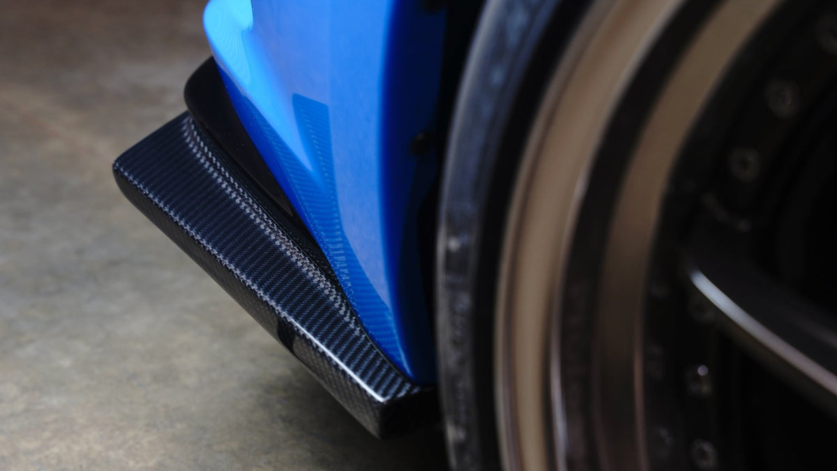 Carbon Fiber Rear Bumper Skirts- Honda FL5 Civic Type R 2023 - Current
