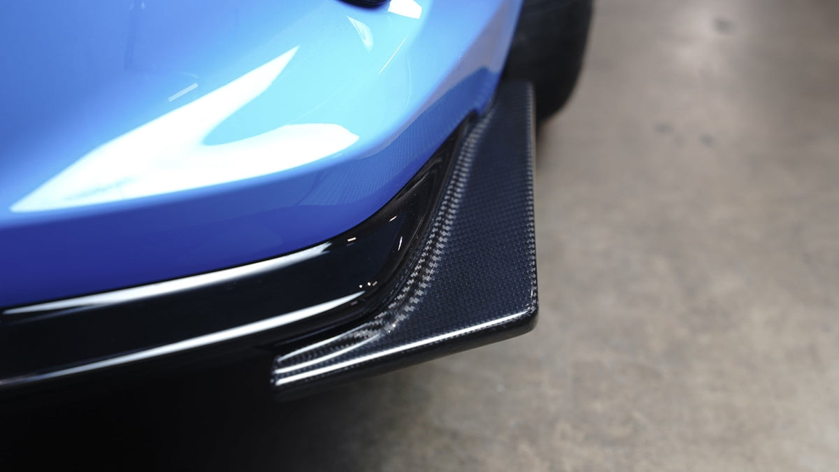 Carbon Fiber Rear Bumper Skirts- Honda FL5 Civic Type R 2023 - Current