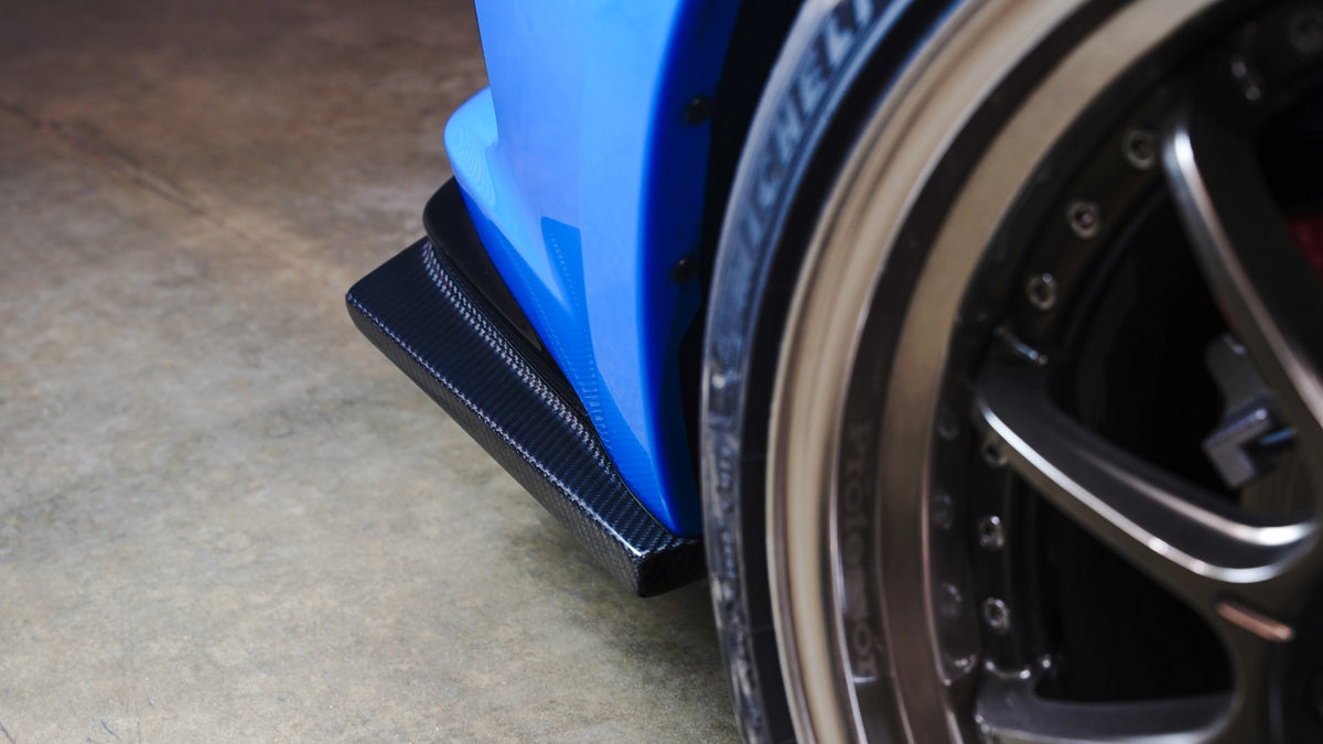 Carbon Fiber Rear Bumper Skirts- Honda FL5 Civic Type R 2023 - Current