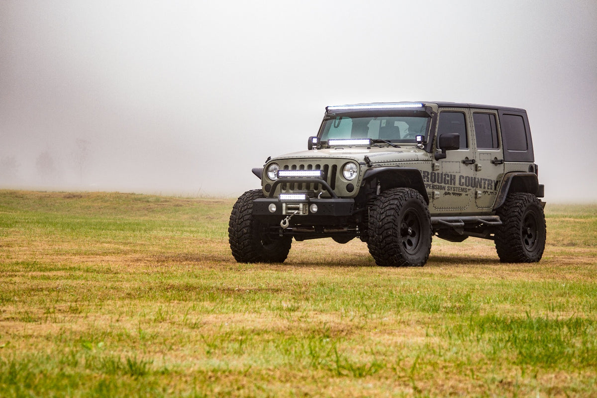 Rough Country 4 Inch Lift Kit | 4-Door | X-Series | Jeep Wrangler JK 2WD/4WD (2007-2018)