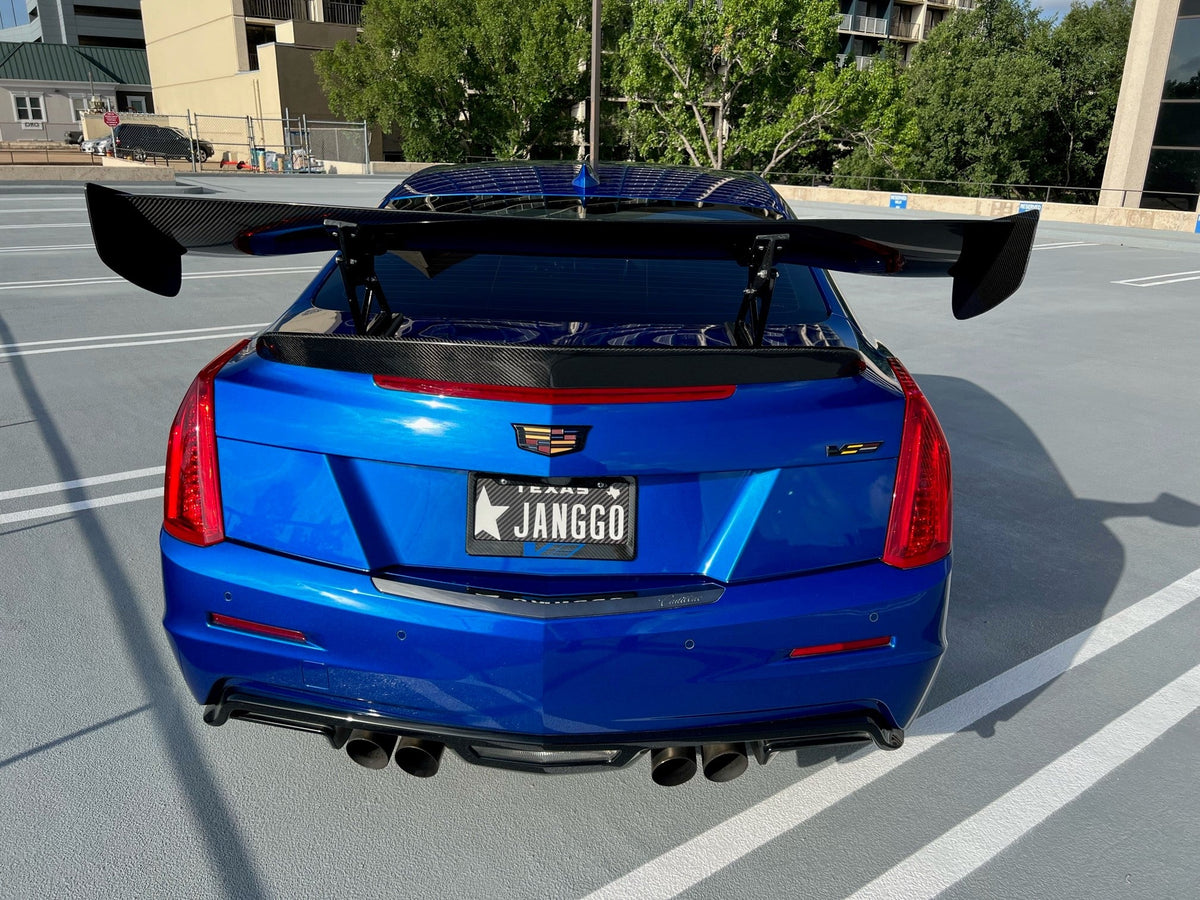 GTC300 Carbon Fiber Adjustable Wing-2016-2019 Cadillac ATS-V