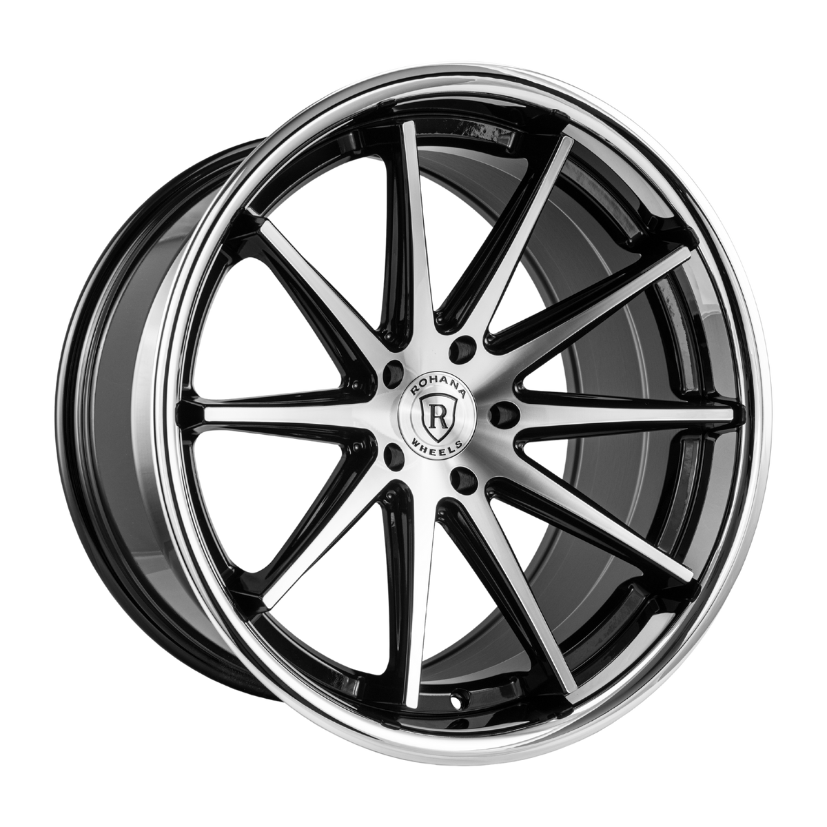 Rohana RFC10 Machine Black/Chrome Lip — view 1