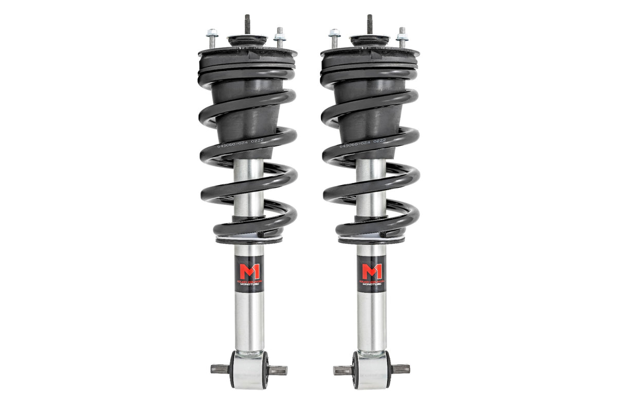 Rough Country M1 Loaded Strut Pair | 3.5in | Chevy/GMC Sierra 1500 (19-26)/Silverado 1500 (19-26)