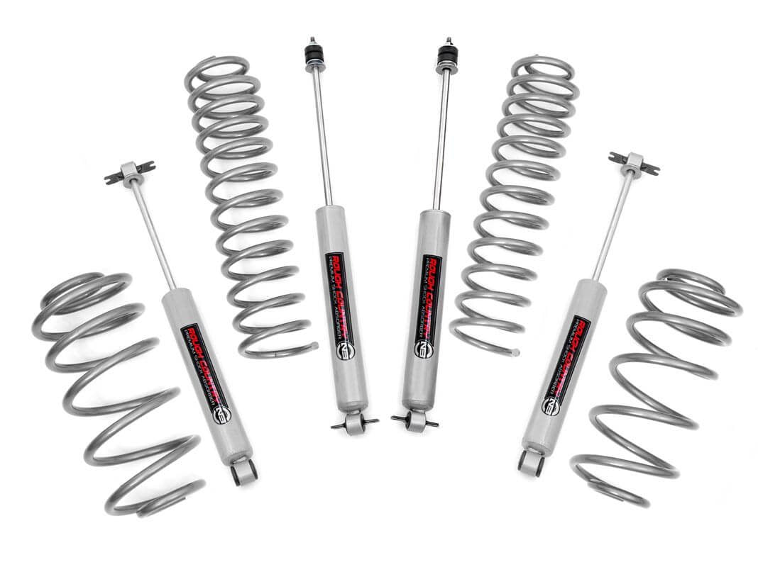 Rough Country 2.5 Inch Lift Kit | Jeep Wrangler TJ 4WD (1997-2006)