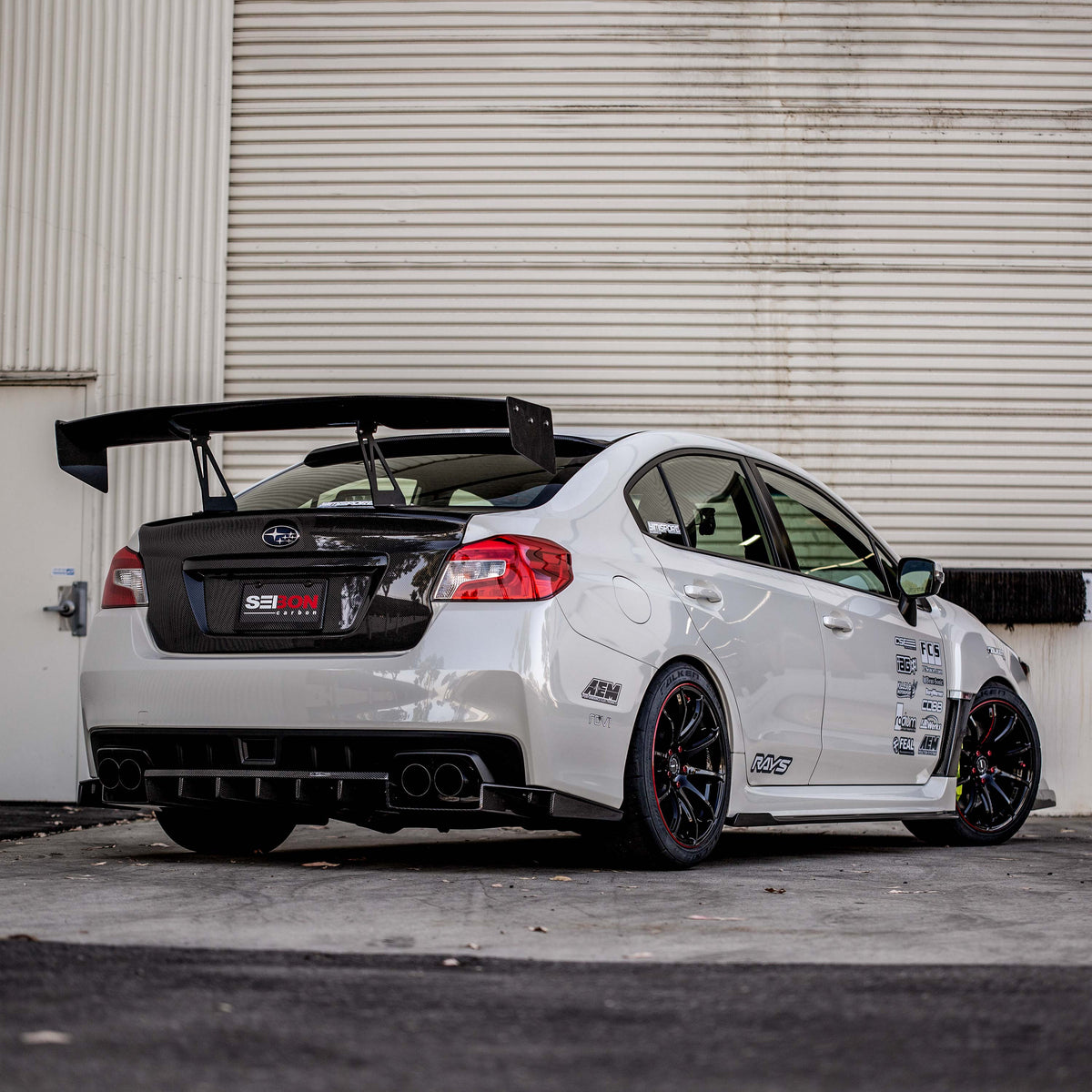 Seibon OEM-Style Carbon Fiber Trunk Lid for 2015-2021 Subaru WRX / STi
