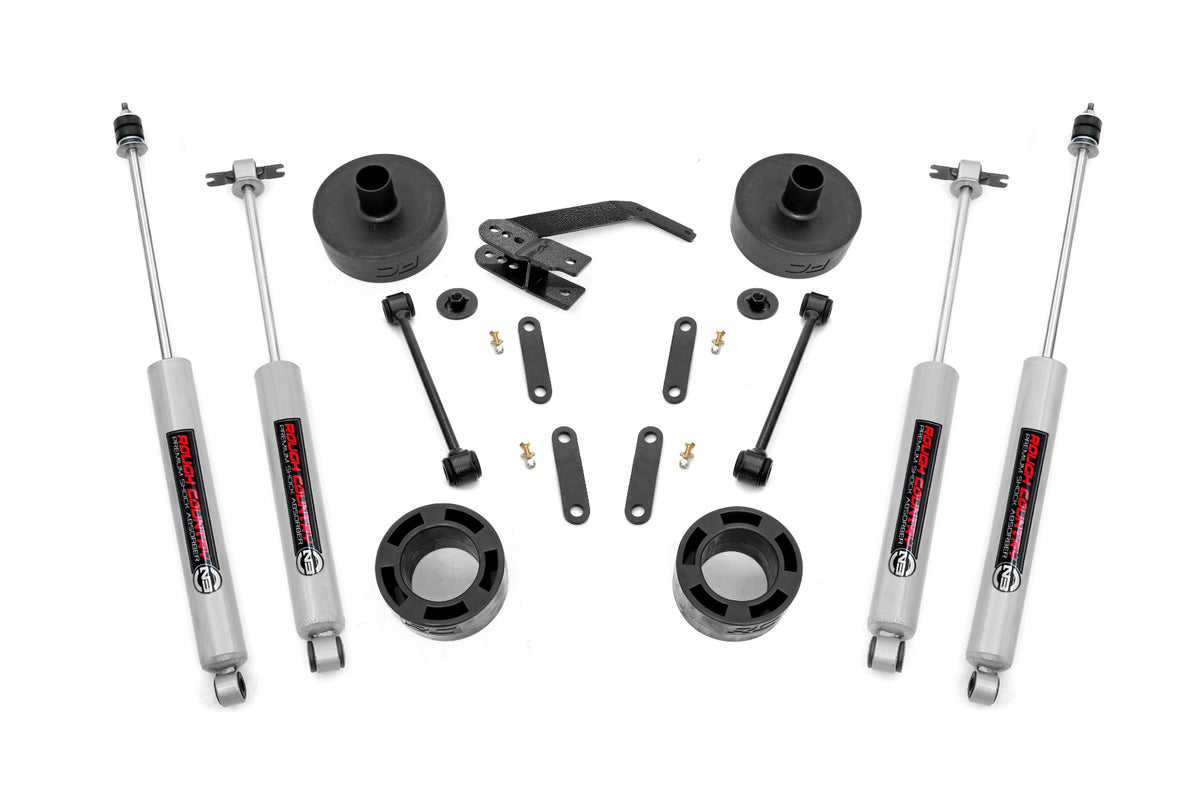 Rough Country 2.5 Inch Lift Kit | Jeep Wrangler JK (2007-2018)