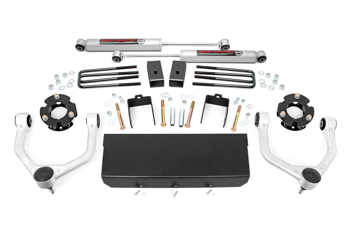 Rough Country 3 Inch Lift Kit | Nissan Titan XD 2WD/4WD (2016-2024)