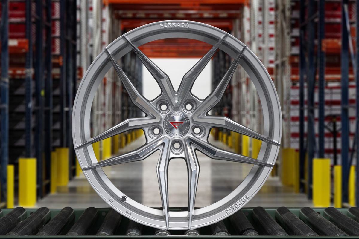 Ferrada F8-FR5 Machine Silver wheel