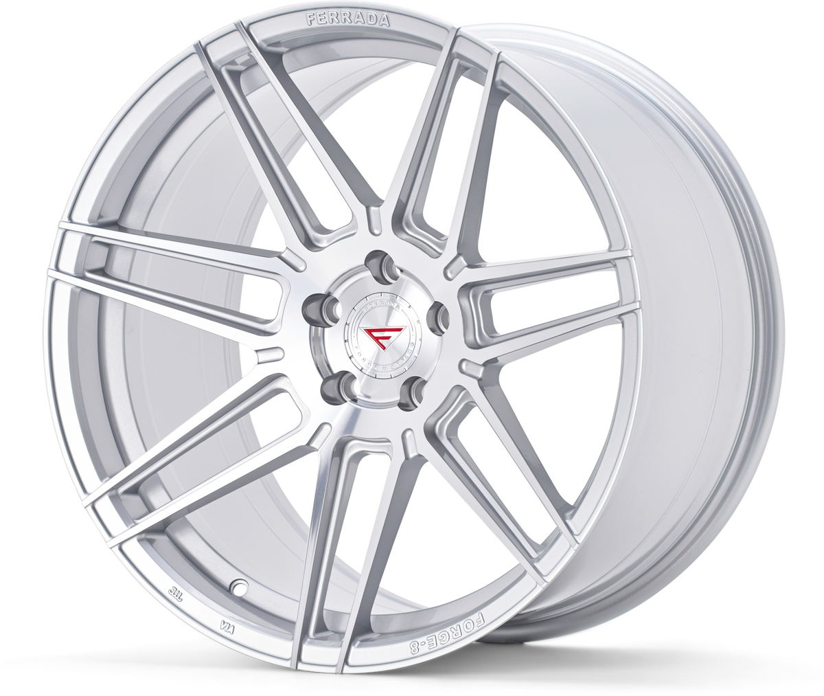 Ferrada F8-FR6 Machine Silver wheel
