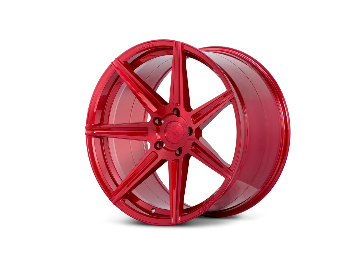 Ferrada F8-FR7 Brushed Rouge wheel