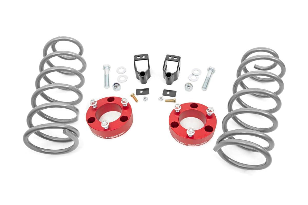 Rough Country 3 Inch Lift Kit | X-REAS | RR Springs | Toyota 4Runner 4WD (2003-2009)