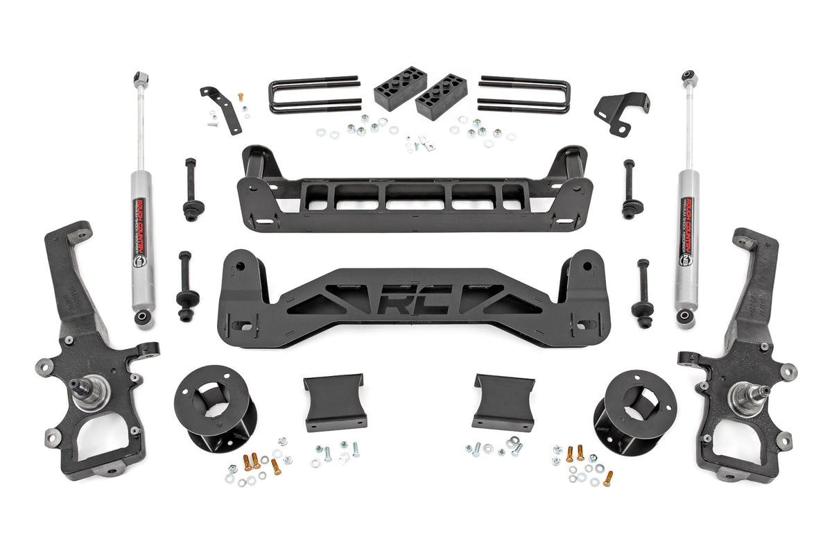Rough Country 4 Inch Lift Kit | Ford F-150 2WD (2004-2008)