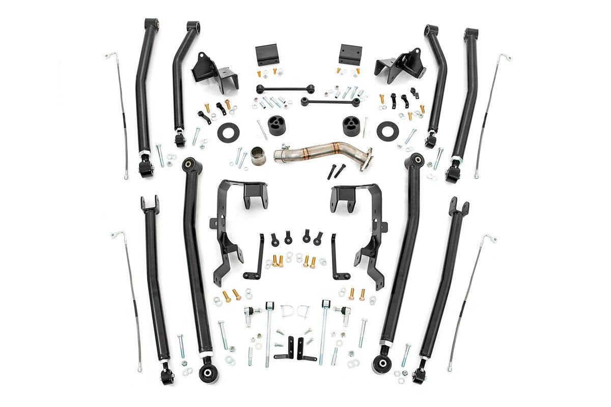 Rough Country Long Arm Upgrade Kit | Jeep Wrangler JK/Wrangler Unlimited  (2007-2018)