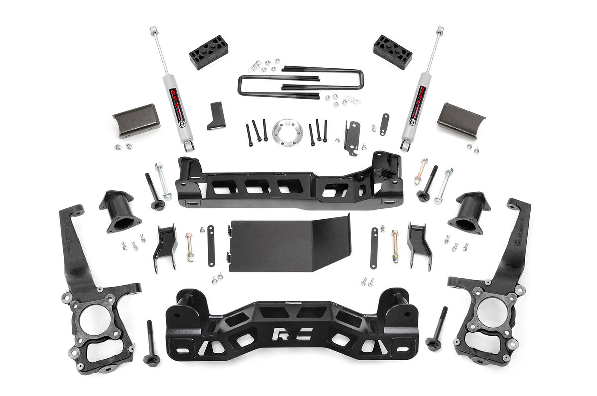 Rough Country 4 Inch Lift Kit | Ford F-150 4WD (2009-2010)